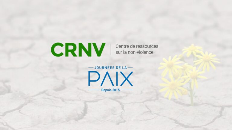 Invitation: Quelle place pour la non-violence face à la montée des autoritarismes?